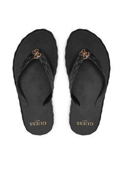 Guess Japonki E4GZ26 BB00F Czarny ze sklepu MODIVO w kategorii Klapki damskie - zdjęcie 184009964