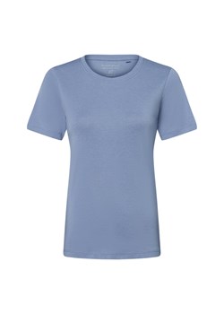 brookshire T-shirt damski Kobiety Bawełna niebieski jednolity ze sklepu vangraaf w kategorii Bluzki damskie - zdjęcie 184010291