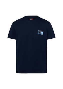 Tommy Jeans Koszulka męska Mężczyźni Bawełna granatowy jednolity ze sklepu vangraaf w kategorii T-shirty męskie - zdjęcie 184010322