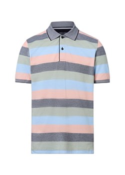 Andrew James Męska koszulka polo Mężczyźni Bawełna granatowy w paski ze sklepu vangraaf w kategorii T-shirty męskie - zdjęcie 184010330