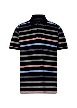 Andrew James Męska koszulka polo Mężczyźni Bawełna granatowy w paski ze sklepu vangraaf w kategorii T-shirty męskie - zdjęcie 184010331