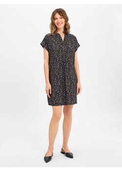 Opus Sukienka damska - Wulara Shadow Kobiety granatowy wzorzysty ze sklepu vangraaf w kategorii Sukienki - zdjęcie 184010392