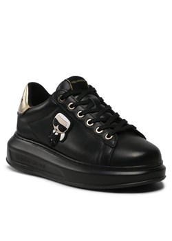 Sneakersy KARL LAGERFELD KL62530E Czarny ze sklepu eobuwie.pl w kategorii Buty sportowe damskie - zdjęcie 184011513