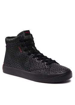Sneakersy Hugo Dyer 50474290 10243111 01 Czarny ze sklepu eobuwie.pl w kategorii Trampki męskie - zdjęcie 184011522