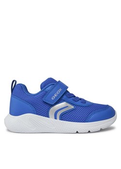 Sneakersy Geox J Sprintye Boy J36GBA 01454 C4011 S Niebieski ze sklepu eobuwie.pl w kategorii Buty sportowe dziecięce - zdjęcie 184011523