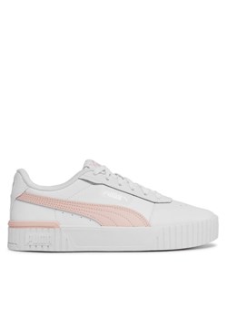 Sneakersy Puma Carina 2.0 Jr 38618509 Biały ze sklepu eobuwie.pl w kategorii Trampki dziecięce - zdjęcie 184011534