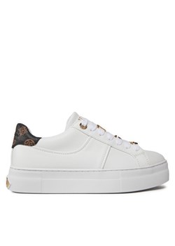Sneakersy Guess Giella FLJGIE ELE12 Biały ze sklepu eobuwie.pl w kategorii Buty sportowe damskie - zdjęcie 184011541