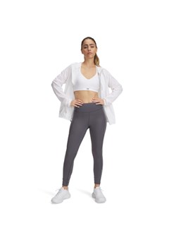 Damskie legginsy do biegania Under Armour UA Launch Ankle Tights - szare ze sklepu Sportstylestory.com w kategorii Spodnie damskie - zdjęcie 184012692