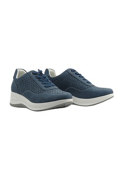 Sneakersy damskie ażurowe- INBLU IC-40, niebieskie ze sklepu ulubioneobuwie w kategorii Buty sportowe damskie - zdjęcie 184014754