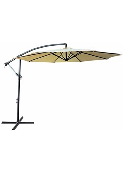 Beżowy parasol ogrodowy na wysięgniku - Sunbrella ze sklepu Edinos.pl w kategorii Parasole ogrodowe - zdjęcie 184014892