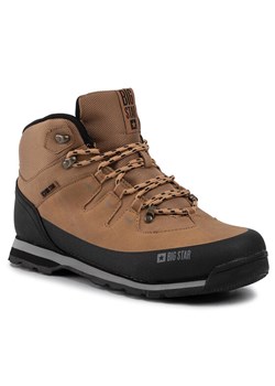 Trapery Big Star Shoes EE174438 Brązowy ze sklepu eobuwie.pl w kategorii Buty zimowe męskie - zdjęcie 184015351