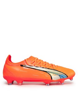 Puma Buty do piłki nożnej Ultra Ultimate FG/AG 107163 01 Pomarańczowy ze sklepu MODIVO w kategorii Buty sportowe męskie - zdjęcie 184016061