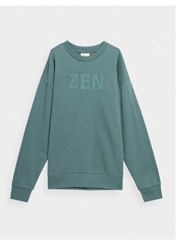 Outhorn Bluza OTHAW23TSWSM0755 Turkusowy Regular Fit ze sklepu MODIVO w kategorii Bluzy męskie - zdjęcie 184016070