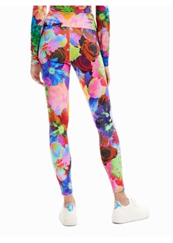 Desigual Legginsy Tulipa 23SWKK07 Kolorowy Slim Fit ze sklepu MODIVO w kategorii Spodnie damskie - zdjęcie 184016091