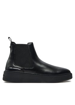 KARL LAGERFELD Sztyblety KL53340A Czarny ze sklepu MODIVO w kategorii Buty zimowe męskie - zdjęcie 184016100