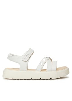 Geox Sandały J Sandal Kodette Gir J45DBI 0003W C1000 D Biały ze sklepu MODIVO w kategorii Sandały dziecięce - zdjęcie 184016192