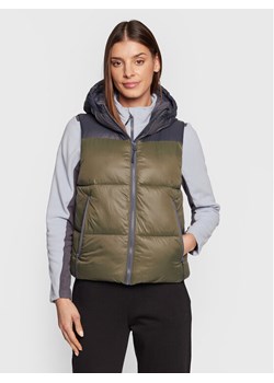 4F Bezrękawnik H4Z22-KUDP004 Khaki Relaxed Fit ze sklepu MODIVO w kategorii Kamizelki damskie - zdjęcie 184016212