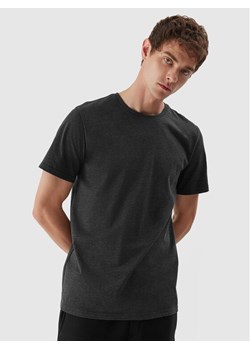 4F T-Shirt 4FAW23TTSHM0876 Szary Regular Fit ze sklepu MODIVO w kategorii T-shirty męskie - zdjęcie 184016220