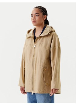 Tommy Hilfiger Parka WW0WW45621 Beżowy Regular Fit ze sklepu MODIVO w kategorii Parki damskie - zdjęcie 184016232
