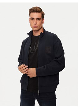Armani Exchange Bluza 6DZMJJ ZJ4XZ 1510 Granatowy Regular Fit ze sklepu MODIVO w kategorii Bluzy męskie - zdjęcie 184016262