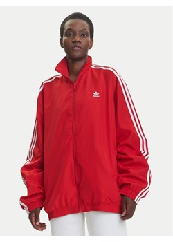 adidas Bluza Adilenium Season 3 JD3393 Czerwony Oversize ze sklepu MODIVO w kategorii Bluzy damskie - zdjęcie 184019232