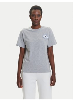 adidas T-Shirt Farmers Market Graphic KB2486 Szary Regular Fit ze sklepu MODIVO w kategorii Bluzki damskie - zdjęcie 184019340