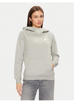 Nike Bluza Essential BV4116 Szary Regular Fit ze sklepu MODIVO w kategorii Bluzy damskie - zdjęcie 184019414