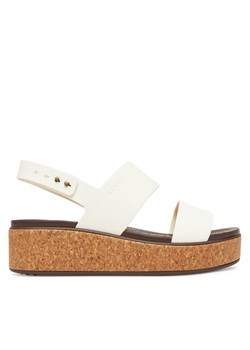 Crocs Sandały Brooklyn Cork Low Wedge 211144 Czarny ze sklepu MODIVO w kategorii Sandały damskie - zdjęcie 184019420