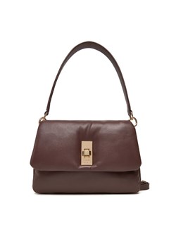 Torebka Tommy Hilfiger Soft Leather Conv Crossover AW0AW17638 Brązowy ze sklepu eobuwie.pl w kategorii Torebki damskie - zdjęcie 184021961