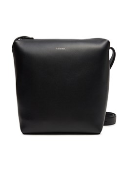 Saszetka Calvin Klein Ck Premium Leather Hobo Mini K50K512968 Czarny ze sklepu eobuwie.pl w kategorii Torby męskie - zdjęcie 184021982