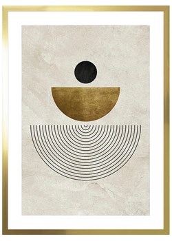 Ars Longa Druk artystyczny &quot;Abstract zen forms&quot; w ramce - 70 x 50 cm ze sklepu Limango Polska w kategorii Obrazy - zdjęcie 184023051
