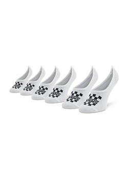 Vans Zestaw 3 par stopek męskich Classic Canoodle VN0A7S9BWHT1 Biały ze sklepu MODIVO w kategorii Skarpetki dziecięce - zdjęcie 184023441