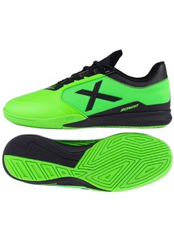 Buty piłkarskie Munich Rondo 16 In 4770016 zielone ze sklepu ButyModne.pl w kategorii Buty sportowe męskie - zdjęcie 184024932