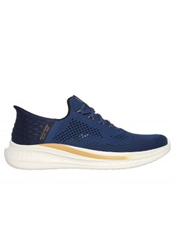 Buty Skechers Slade Quinto 210810BLU niebieskie - id: 224767 - marki Skechers - 184024944 Buty Skechers Slade Quinto 210810BLU niebieskie ze sklepu ButyModne.pl w kategorii Buty sportowe męskie - zdjęcie 184024944