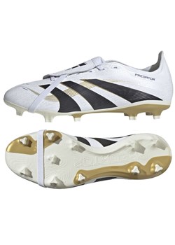 Buty piłkarskie adidas Predator League Ft FG/MG JI1114 białe ze sklepu ButyModne.pl w kategorii Buty sportowe męskie - zdjęcie 184024961