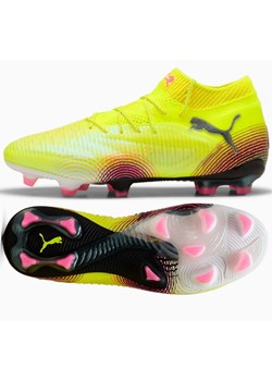 Buty piłkarskie Puma Future 8 Ultimate Fg M 108138-03 żółte ze sklepu ButyModne.pl w kategorii Buty sportowe męskie - zdjęcie 184025094