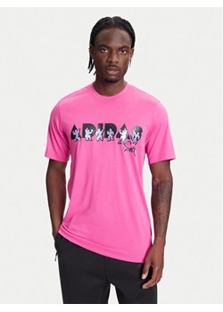 adidas T-Shirt Jeremy Scott JL7619 Różowy Regular Fit ze sklepu MODIVO w kategorii T-shirty męskie - zdjęcie 184025300