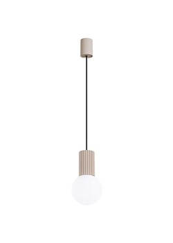 Nowoczesna lampa wisząca taupe -K599-Buble ze sklepu Edinos.pl w kategorii Lampy wiszące - zdjęcie 184025970