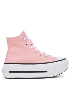 Trampki Converse Chuck Taylor All Star Lift Double Stack A15012C Różowy ze sklepu eobuwie.pl w kategorii Trampki damskie - zdjęcie 184026040