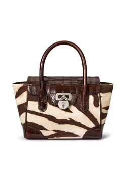Torebka LAUREN RALPH LAUREN 431969470001 Brązowy ze sklepu eobuwie.pl w kategorii Torebki damskie - zdjęcie 184026052