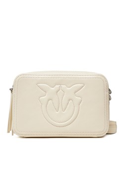 Torebka PINKO Carrie Camera Bag Classic PE 25 PLTT 104336 A26J Écru ze sklepu eobuwie.pl w kategorii Listonoszki - zdjęcie 184026061