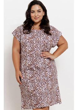 Damska koszula nocna plus size Esti 3361, Kolor panterka, Rozmiar XXL, Taro ze sklepu Intymna w kategorii Koszule nocne - zdjęcie 184026633