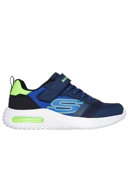Buty dziecięce Skechers Bounder Tech Ultravoid 403723LNVLM - granatowe ze sklepu streetstyle24.pl w kategorii Buty sportowe dziecięce - zdjęcie 184026641