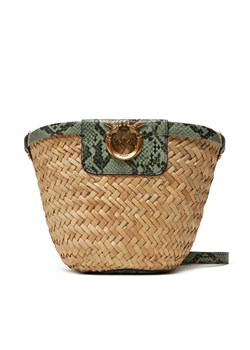 PINKO Torebka Love Summer Bucket PE 25 PLTT 103325 A2GO Beżowy ze sklepu MODIVO w kategorii Listonoszki - zdjęcie 184026671