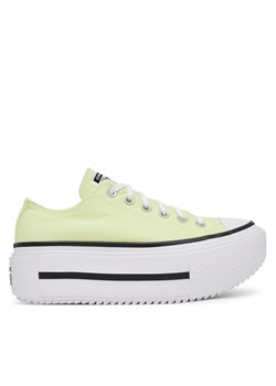 Converse Trampki Chuck Taylor All Star Lift Double Stack Platform A16283C Żółty ze sklepu MODIVO w kategorii Trampki damskie - zdjęcie 184026683