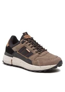 Sneakersy Wrangler Mounty Low WM22150A Szary ze sklepu eobuwie.pl w kategorii Buty sportowe męskie - zdjęcie 184029393