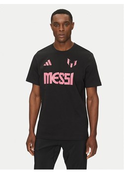 adidas Koszulka techniczna Messi Name and Number Graphic JM3551 Czarny Regular Fit ze sklepu MODIVO w kategorii T-shirty męskie - zdjęcie 184029514