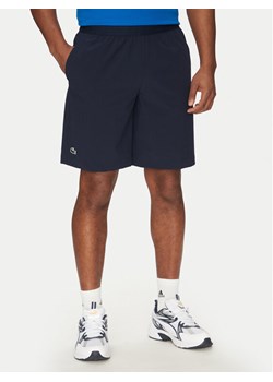 Lacoste Szorty tenisowe GH7452 Granatowy Regular Fit ze sklepu MODIVO w kategorii Spodenki męskie - zdjęcie 184030160