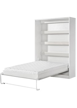 Biały pionowy tapczan 160x200 G1-R89 ze sklepu Edinos.pl w kategorii Łóżka i materace - zdjęcie 184030703