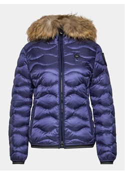 Blauer Kurtka zimowa 23WBLDC03093 Fioletowy Regular Fit ze sklepu MODIVO w kategorii Kurtki damskie - zdjęcie 184030791